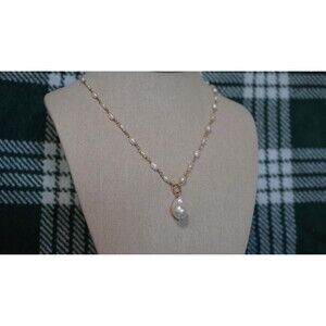 Freshwater Pearl Necklace, 14k Gold Filled Chain